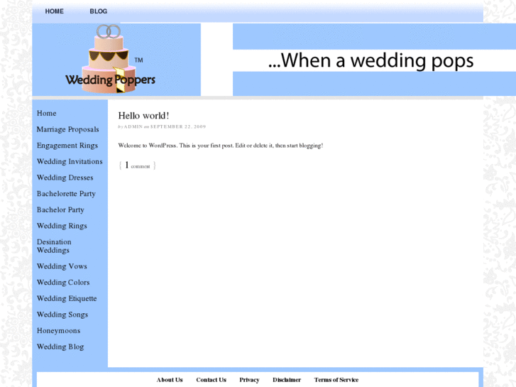 www.weddingpoppers.com