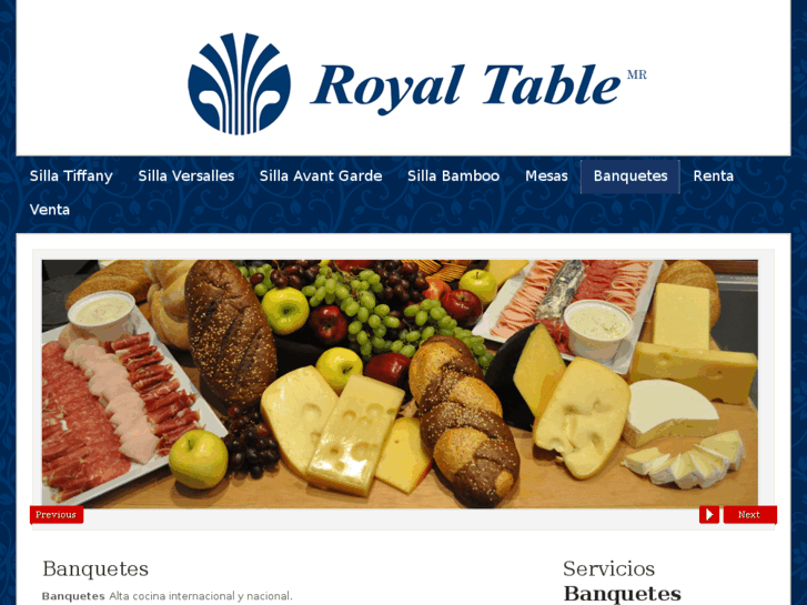 www.banquetesroyaltable.com