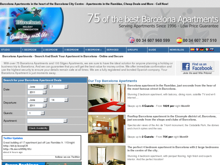 www.barcelonaholidayaccommodation.com