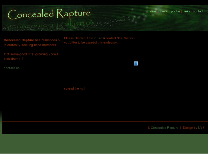 www.concealedrapture.com