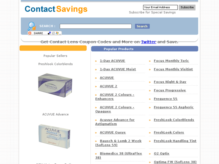 www.contactsavings.com