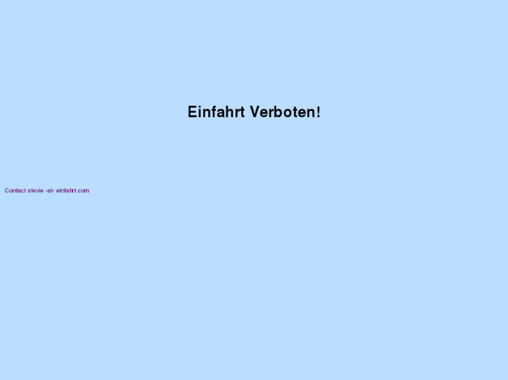 www.einfahrt.com