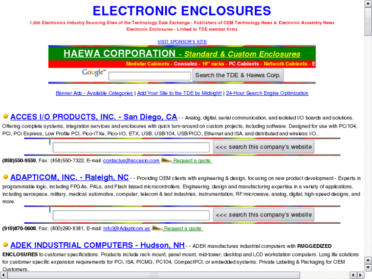 www.electronicenclosures.com