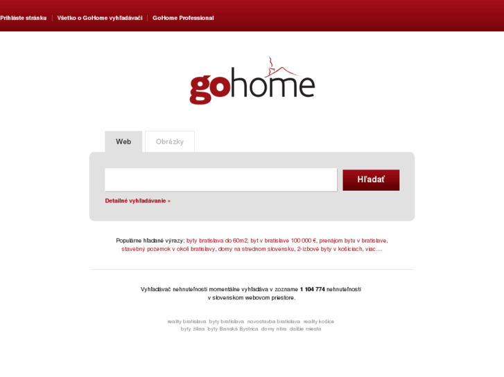 www.gohome.sk