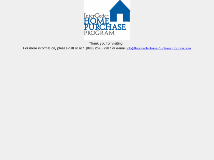 www.intercedehomepurchaseprogram.com