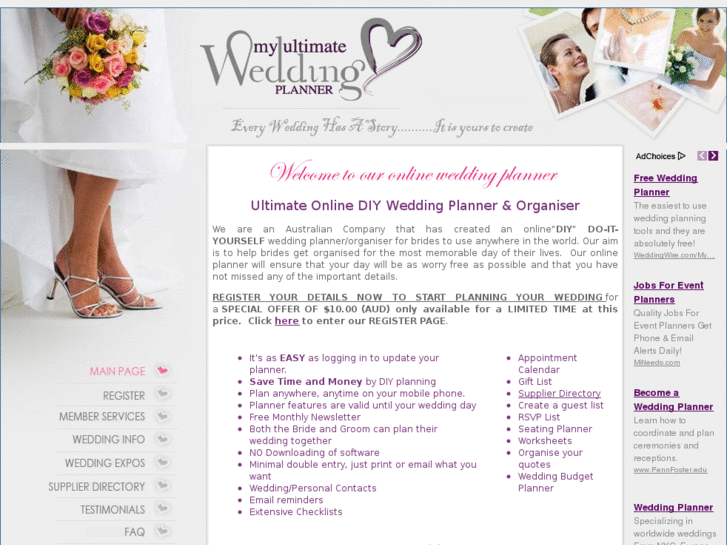 www.myultimateweddingplanner.com