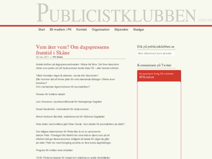 www.publicistklubben.se