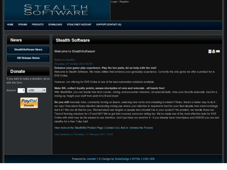 www.stealthsoftware.net