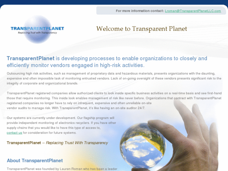 www.transparentplanetllc.com