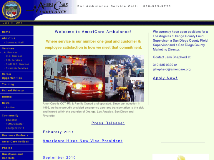 www.americareambulance.com