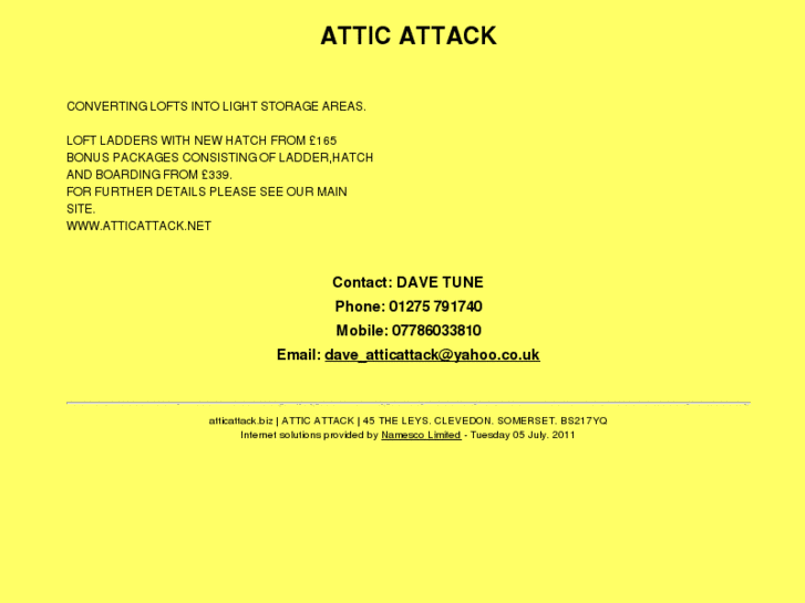 www.atticattack.biz