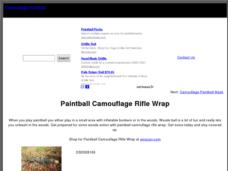 www.camouflagepaintball.com