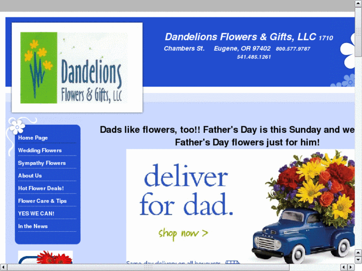 www.dandeloinsflowers.com