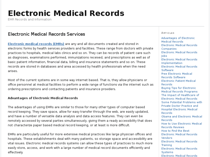 www.electronic-medicalrecords.com