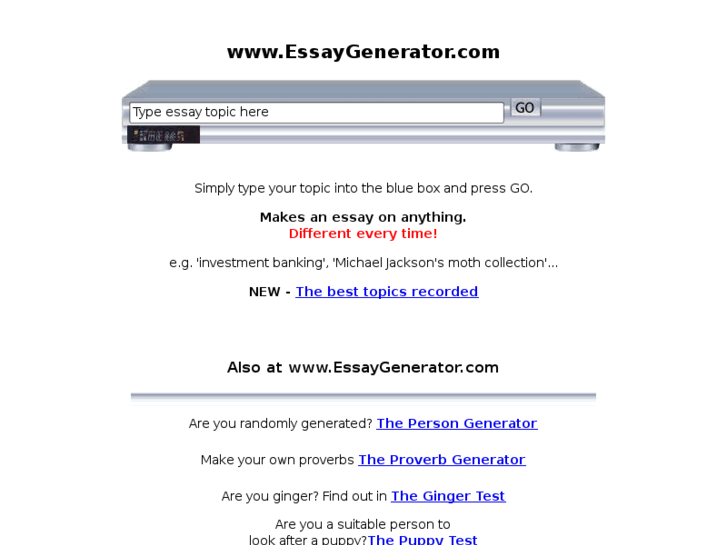 www.essaygenerator.com