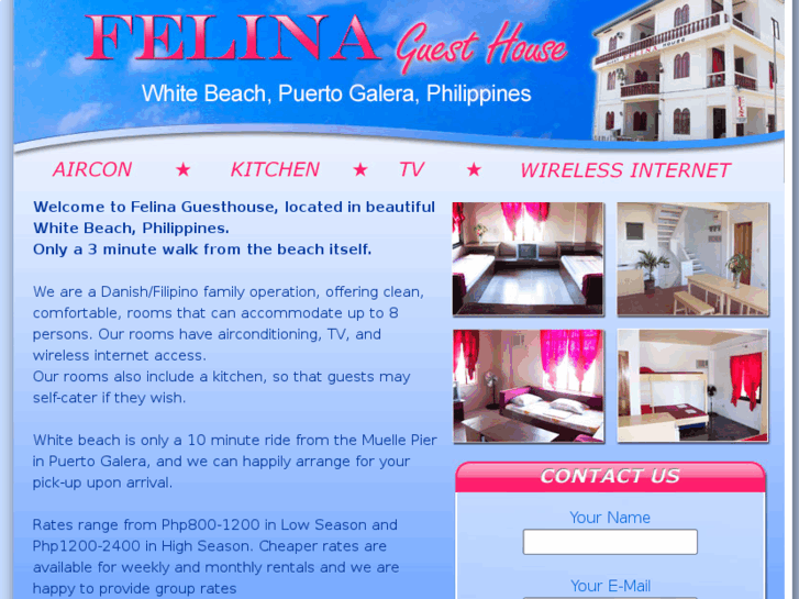 www.felina-guesthouse-puerto-galera.com