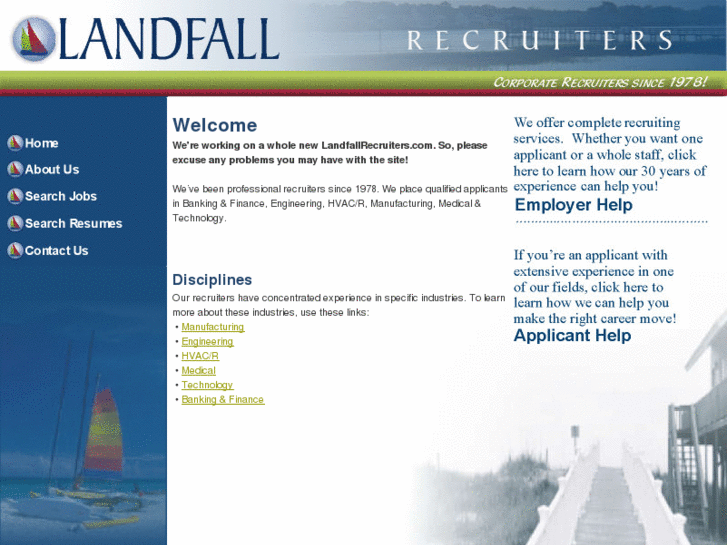 www.landfallrecruiters.com