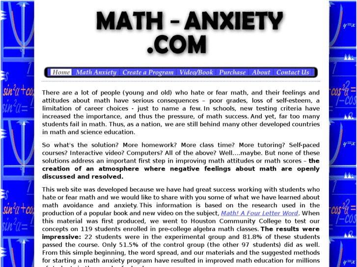 www.math-anxiety.com