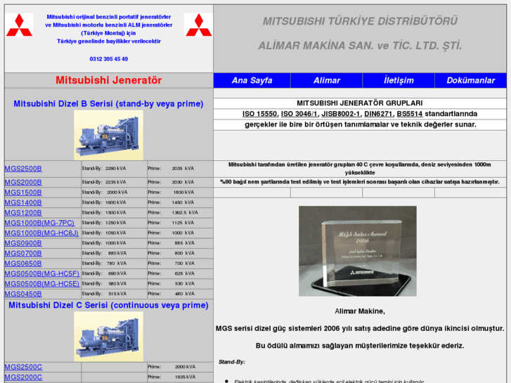 www.mitsubishijenerator.com