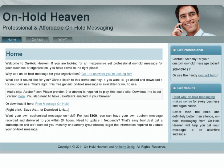 www.onholdheaven.com