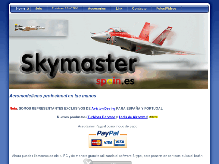 www.skymasterspain.es