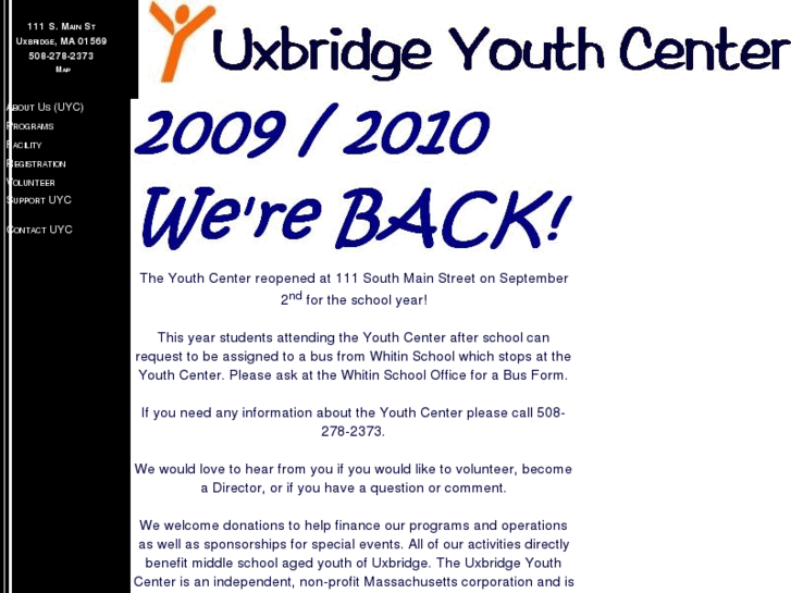 www.uxbridgeyouthcenter.org