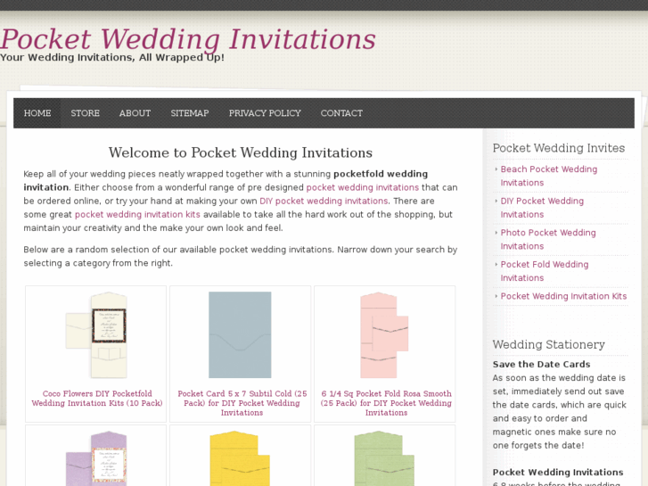 www.allpocketweddinginvitations.com