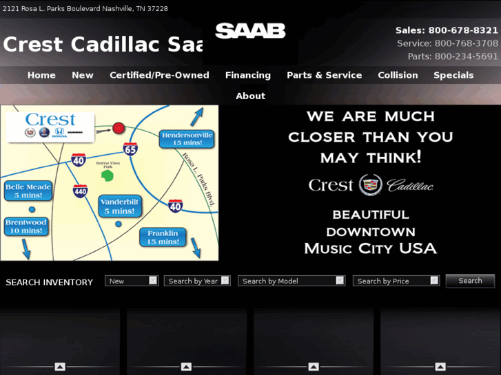 www.crest-cadillac.com