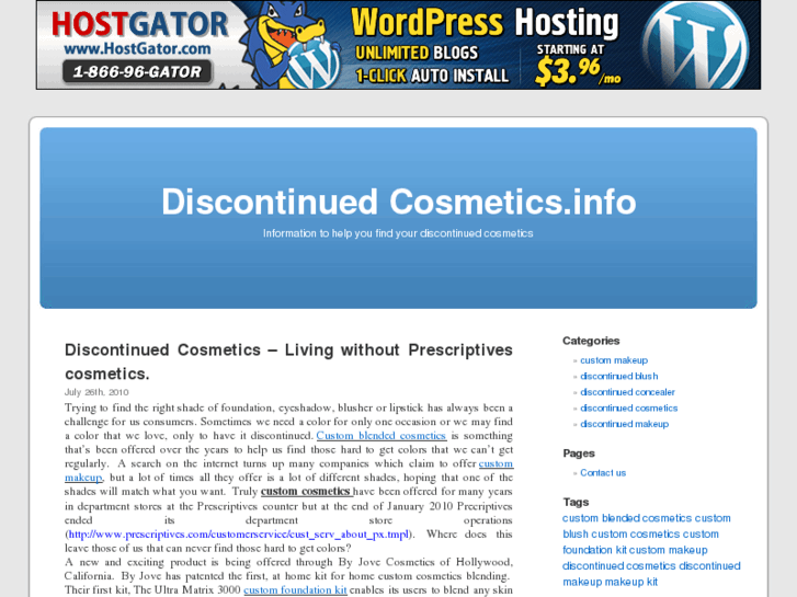 www.discontinued-cosmetics.info