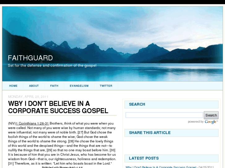 www.faithguard.org