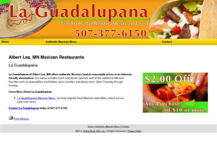 www.laguadalupanamexicanfood.com