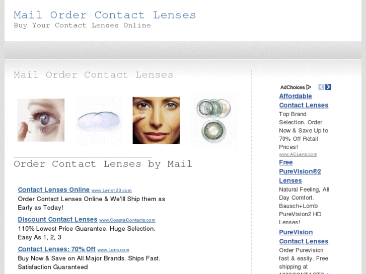 www.mailordercontactlenses.net