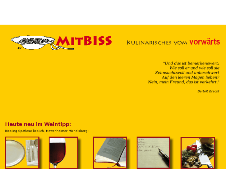 www.mitbiss-kulinarisches-vom-vorwaerts.com