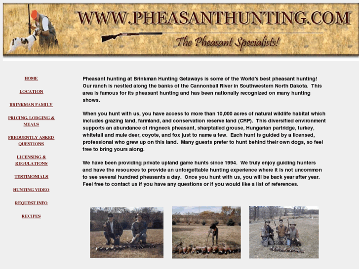 www.pheasanthunting.com