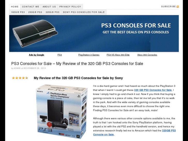 www.ps3consolesforsale.com