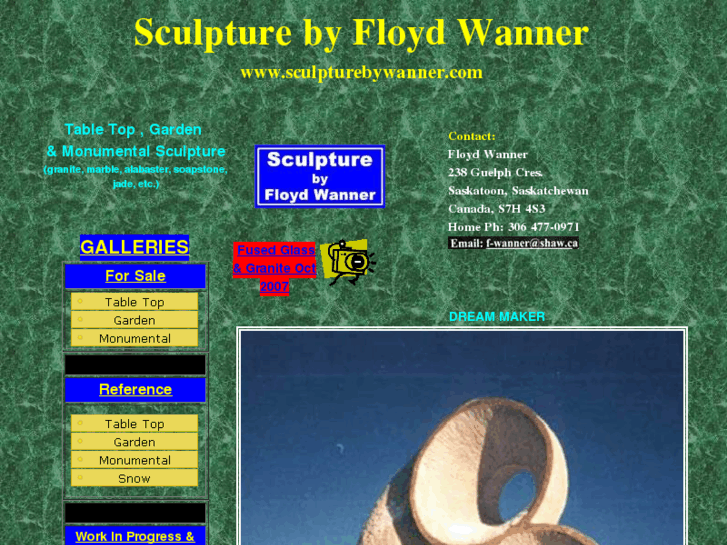 www.sculpturebywanner.com