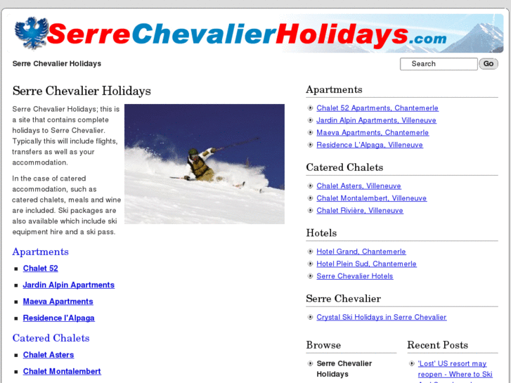 www.serrechevalierholidays.com