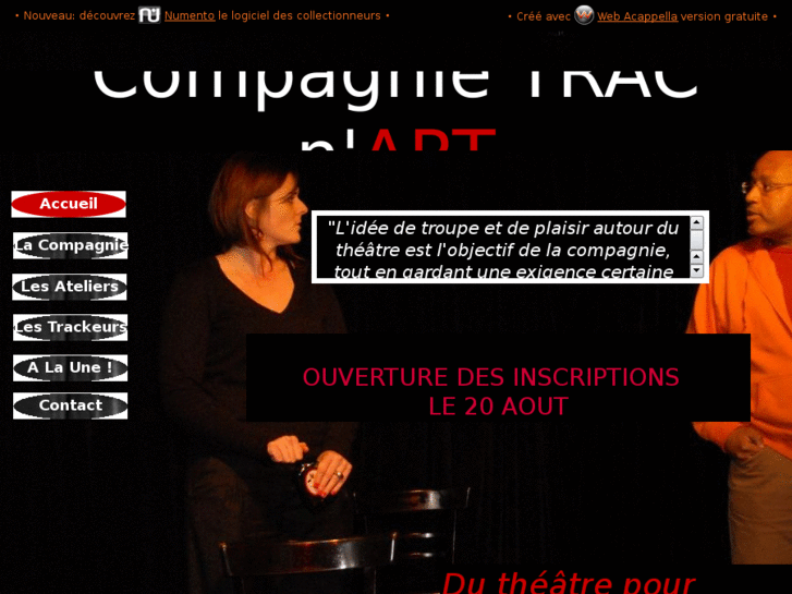 www.tracnart-theatre.com