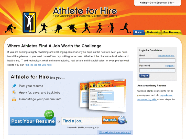 www.athleteforhire.com