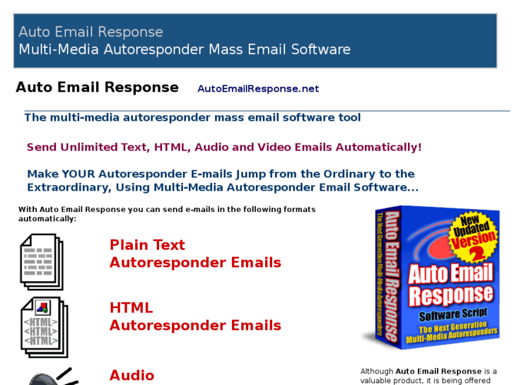 www.autoemailresponse.net