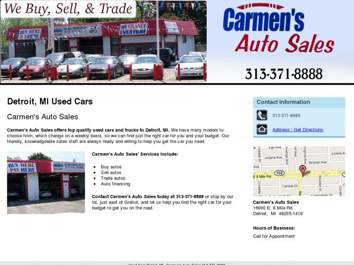 www.carmensautosales.com