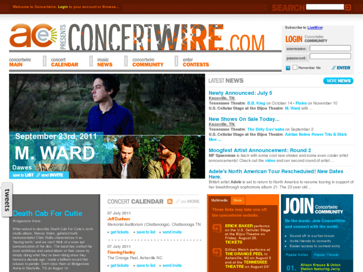 www.concertwire.net