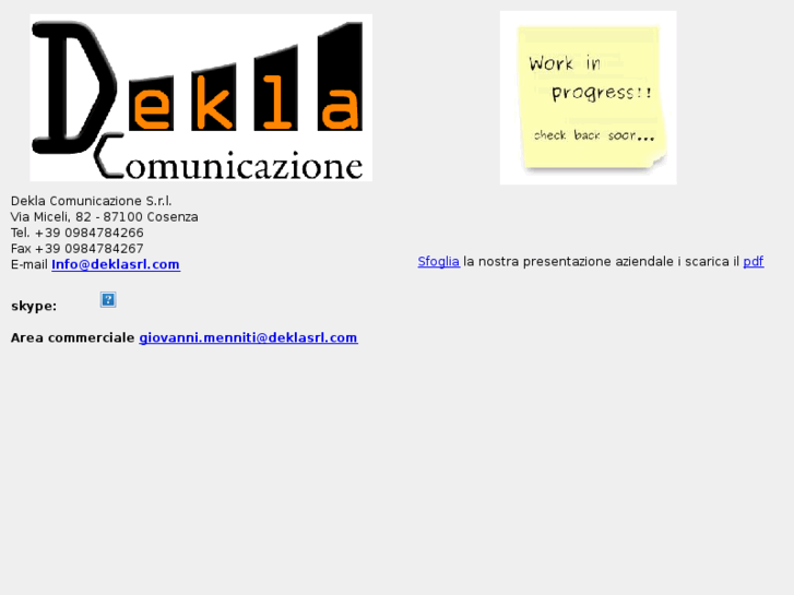 www.deklasrl.com