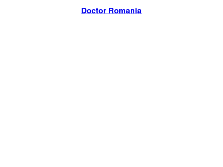 www.doctorromania.com