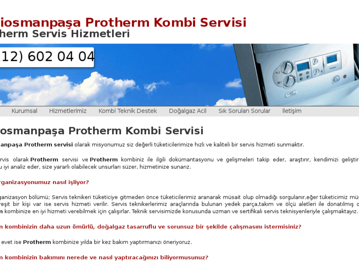 www.gaziosmanpasaprothermservisi.com