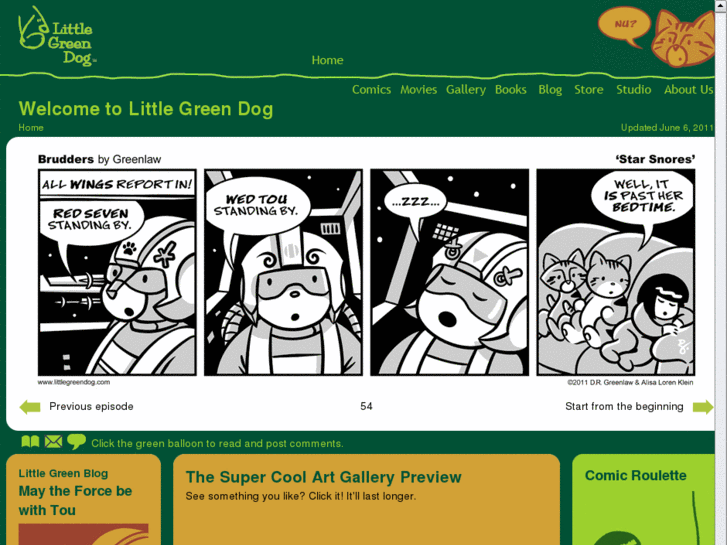 www.littlegreendog.com