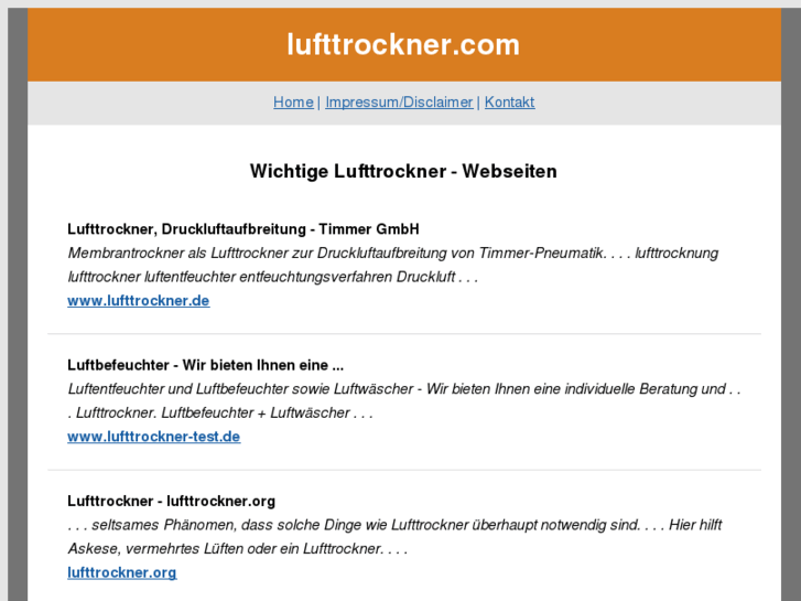 www.lufttrockner.com