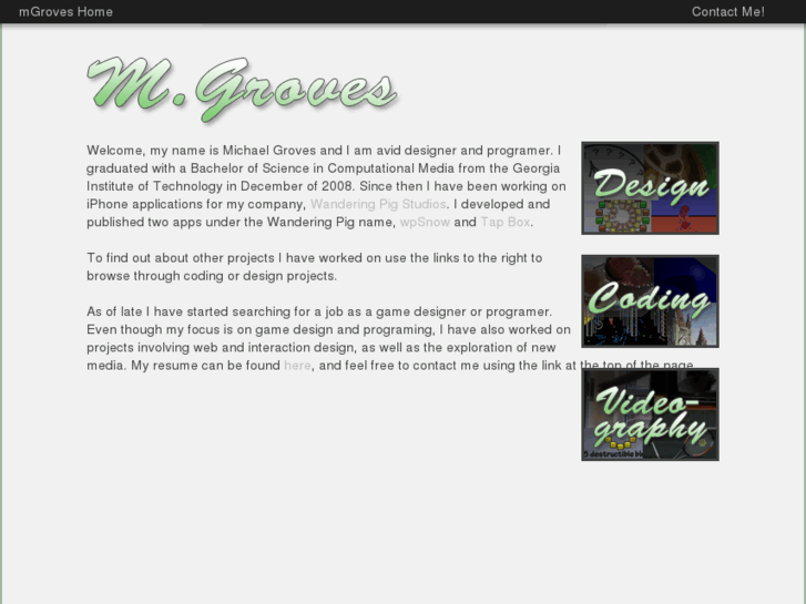 www.mgroves.net