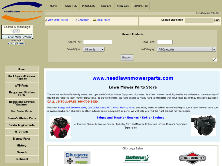 www.needlawnmowerparts.com