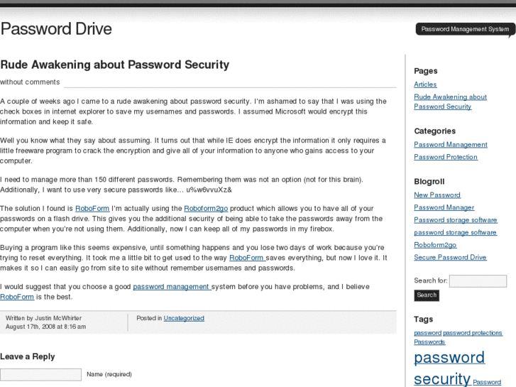 www.passworddrive.com